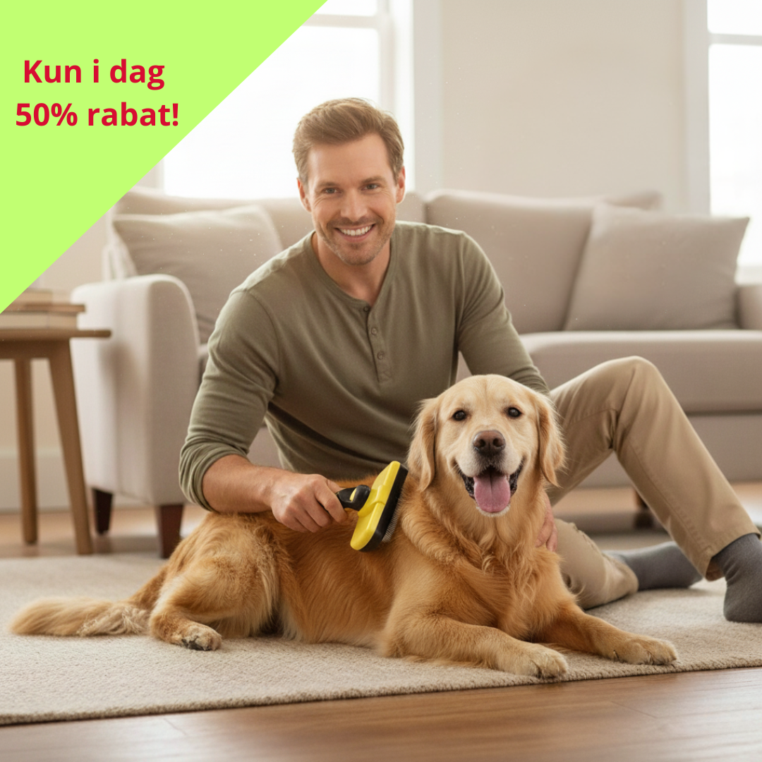 GroomEase Brush™️ – Blid pleje, maksimal udredning