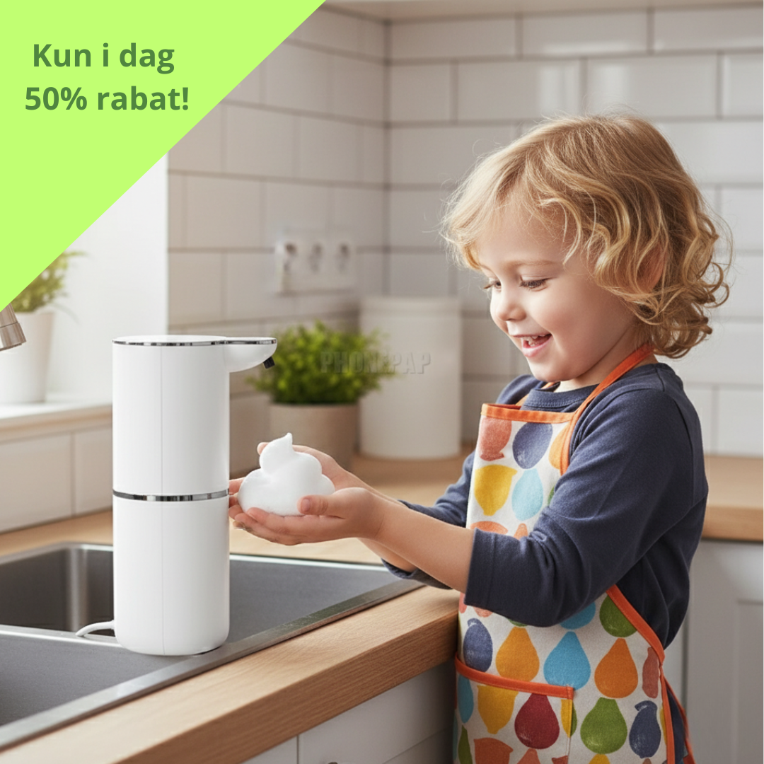 AutoFoam Pro™️ – Automatisk skum, maksimal hygiejne