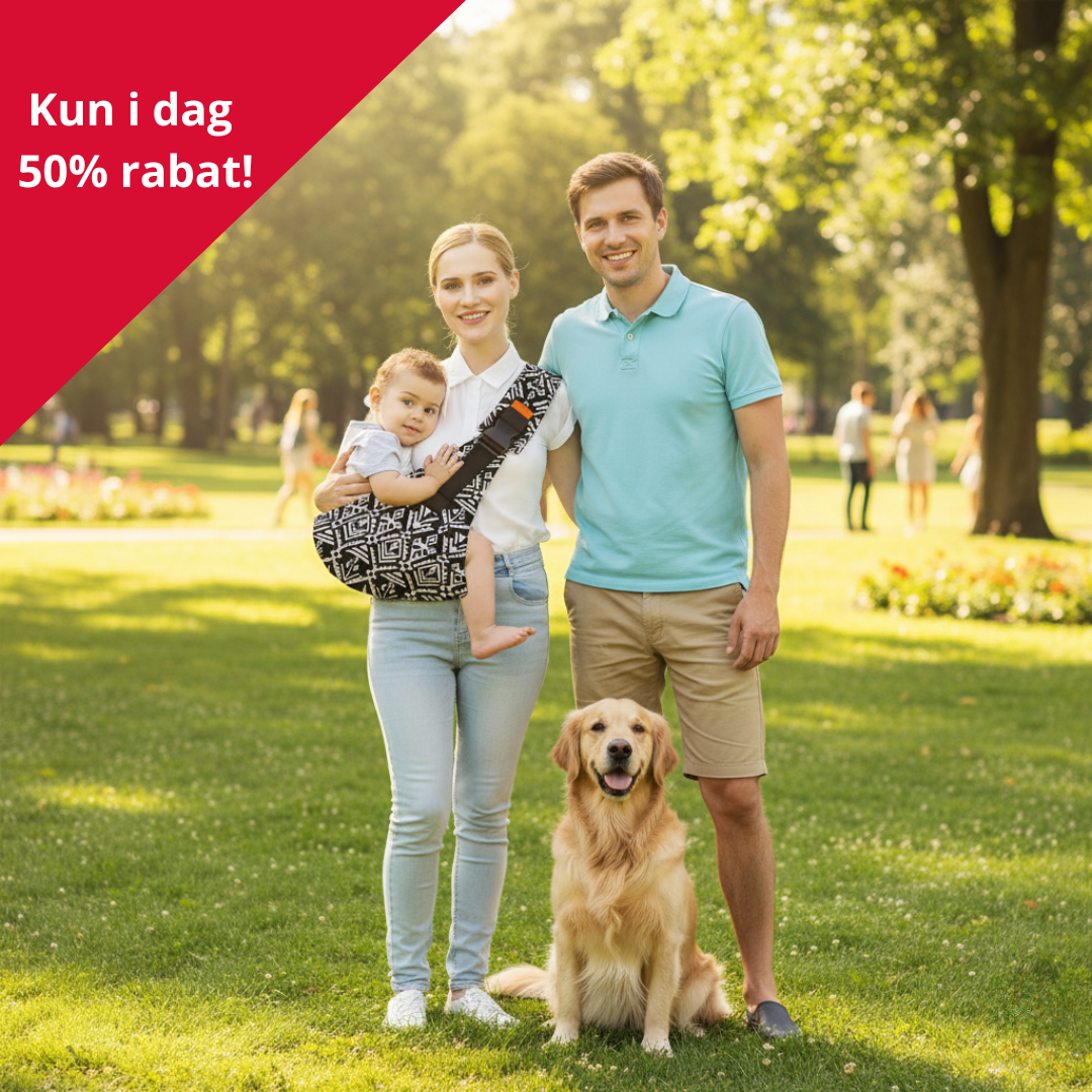 CuddleStrap™️ – Sikker at bære, nem at bevæge sig med