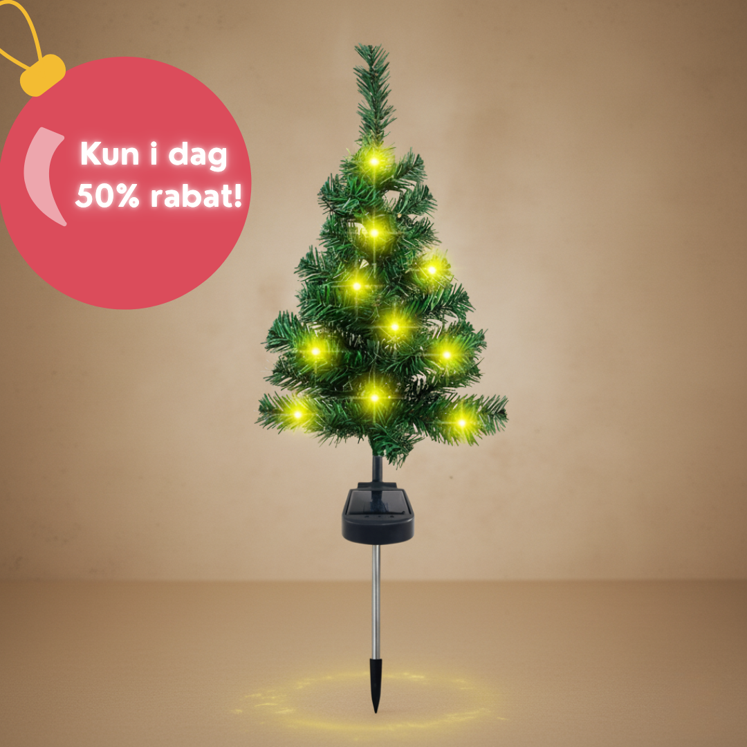 FestiTree Solar™️ – Magiske julelys uden strømomkostninger
