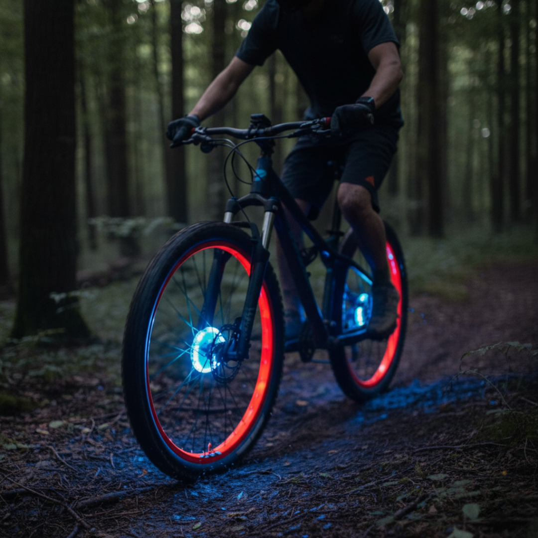 HaloCycle Light™️ – Sikker cykling med en magisk lysring
