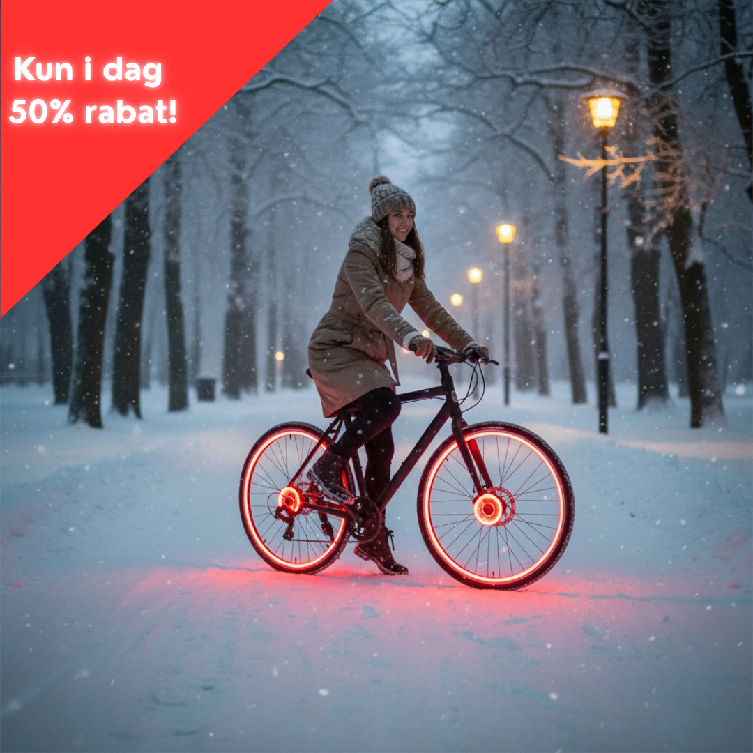 HaloCycle Light™️ – Sikker cykling med en magisk lysring