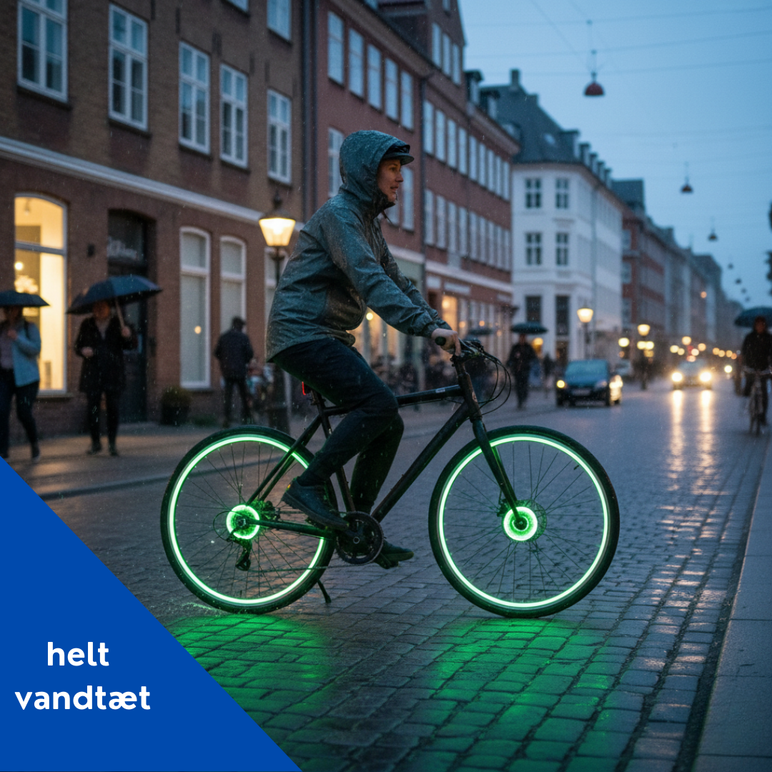 HaloCycle Light™️ – Sikker cykling med en magisk lysring