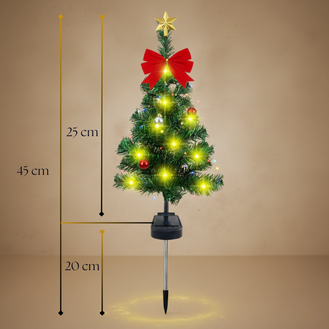 FestiTree Solar™️ – Magiske julelys uden strømomkostninger