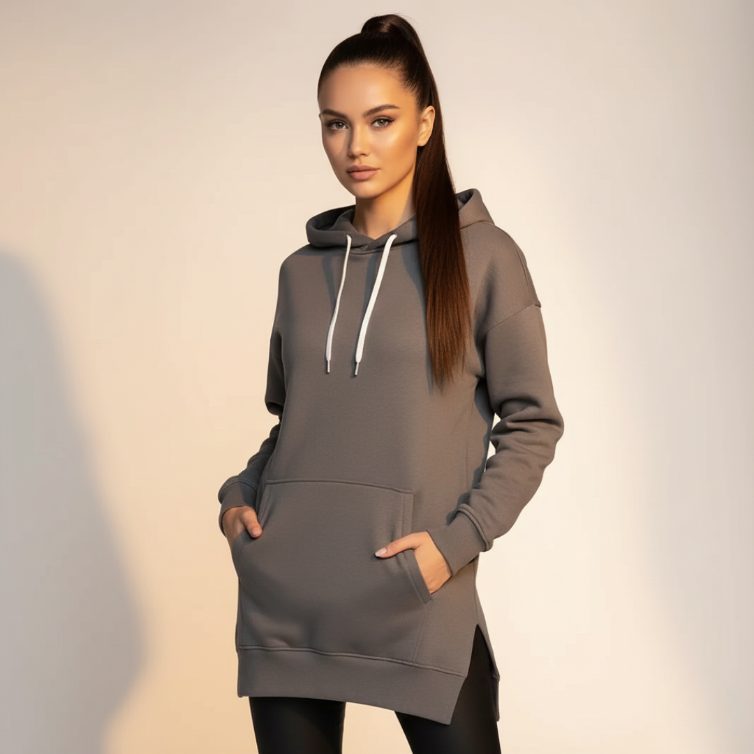 SnuggleFit Hoodie™️ – Ultimativ komfort til afslappede dage