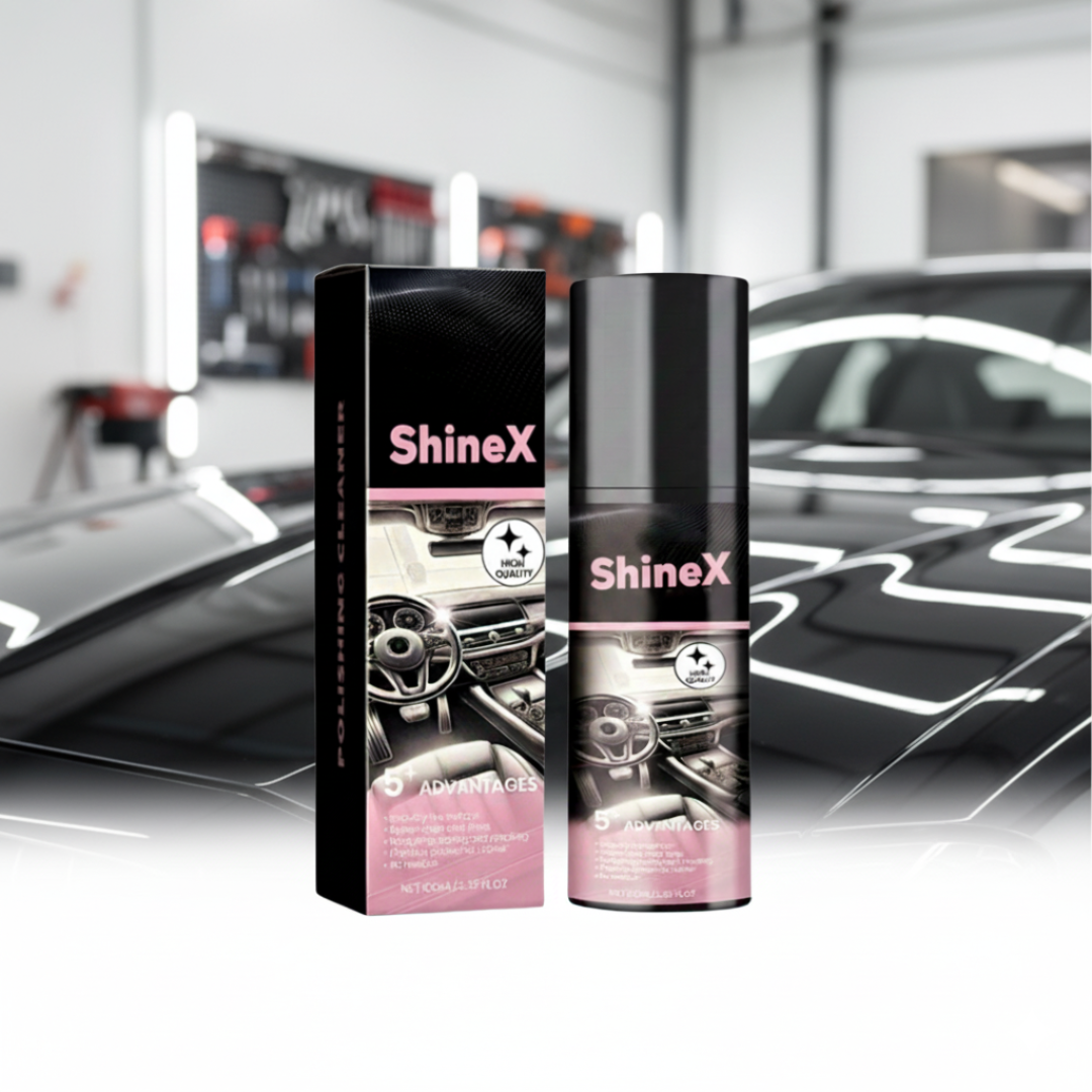 ShineX™️ | Den poleringsspray, der får din bil til at skinne som ny