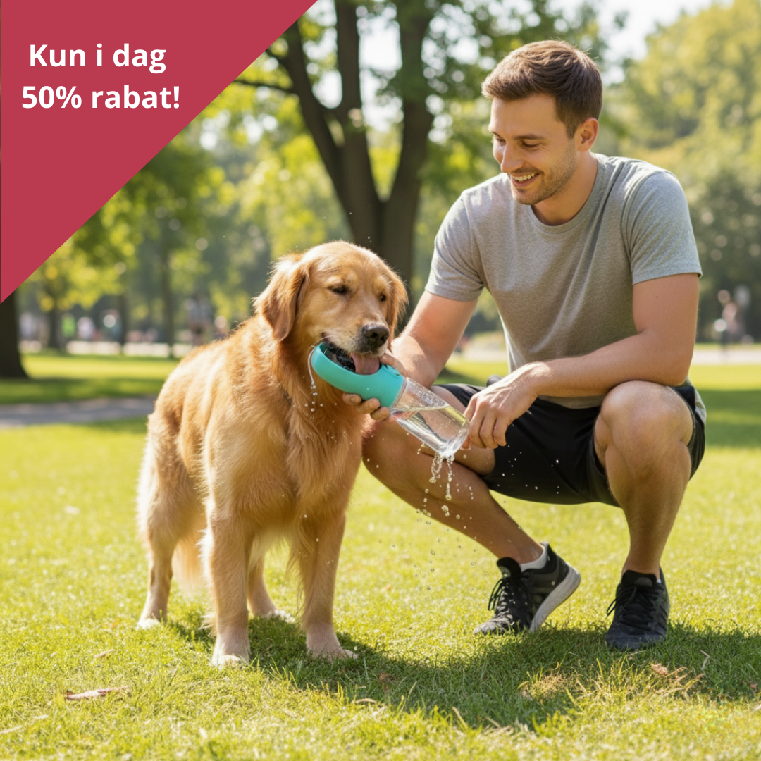 AquaPaws Bottle™️ – Hydrering på farten, helt uden besvær