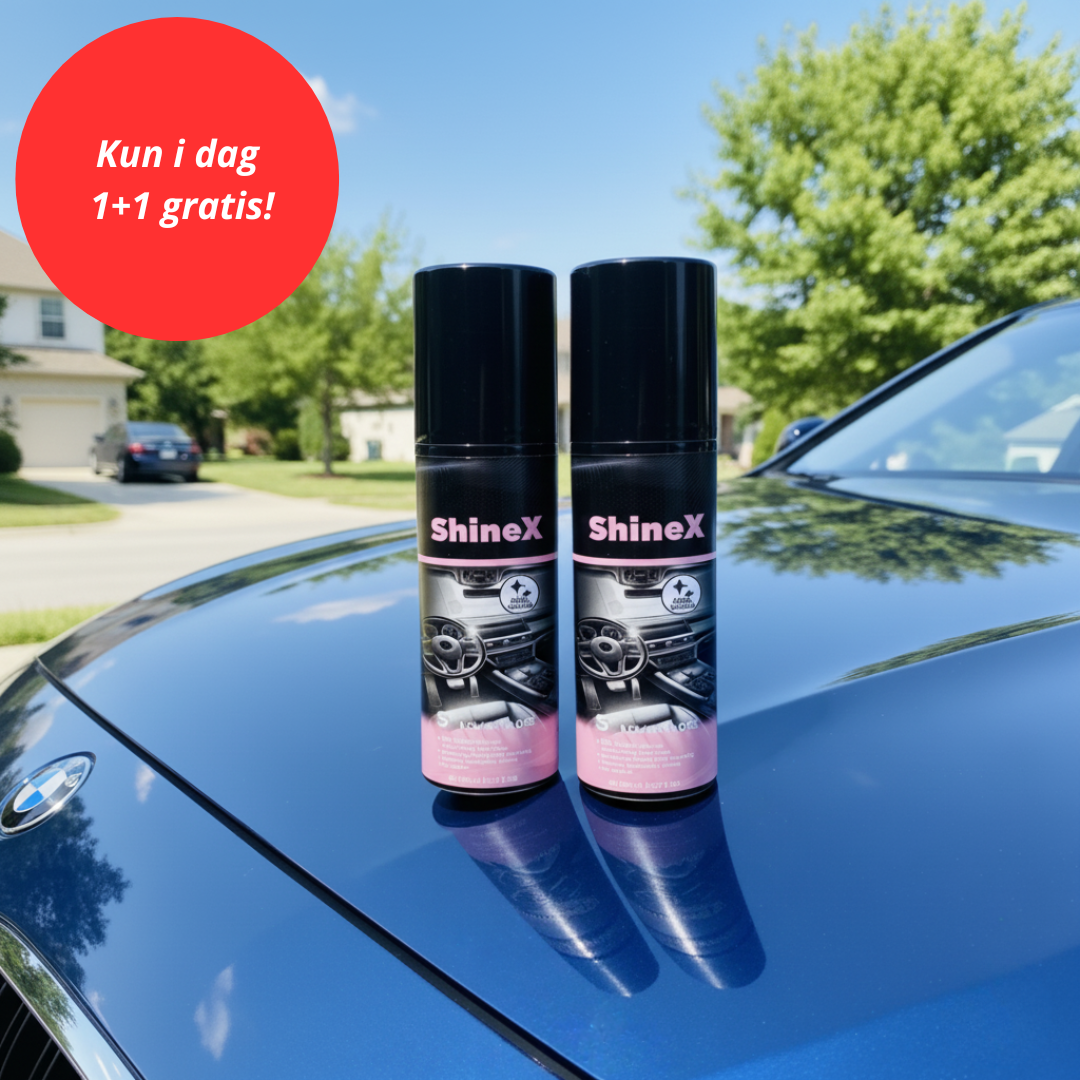ShineX™️ | Den poleringsspray, der får din bil til at skinne som ny