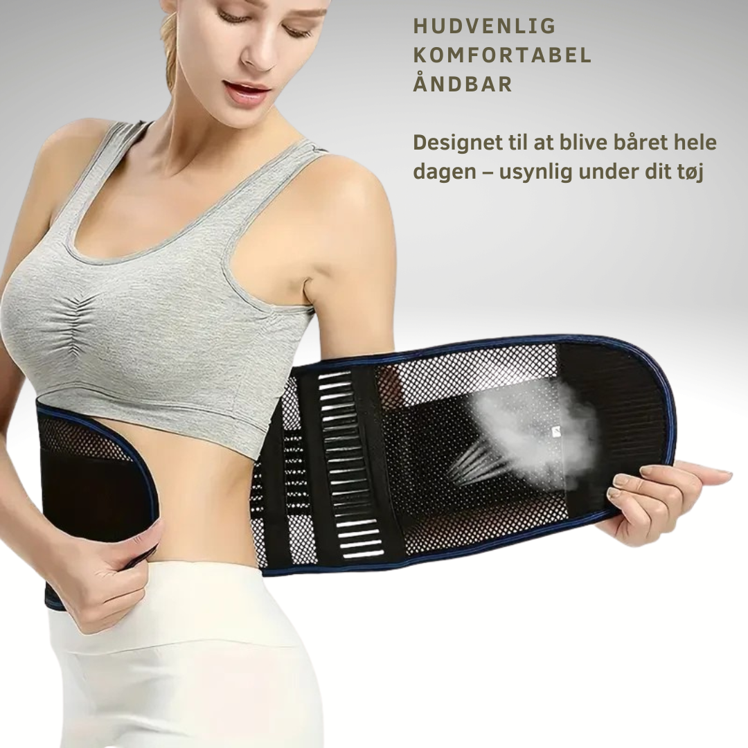 FlexiBack Support™️ – Stabilitet, lindring og komfort